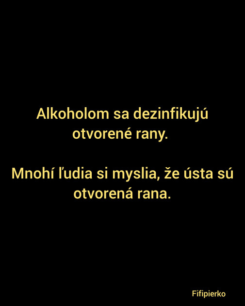 Alkohol